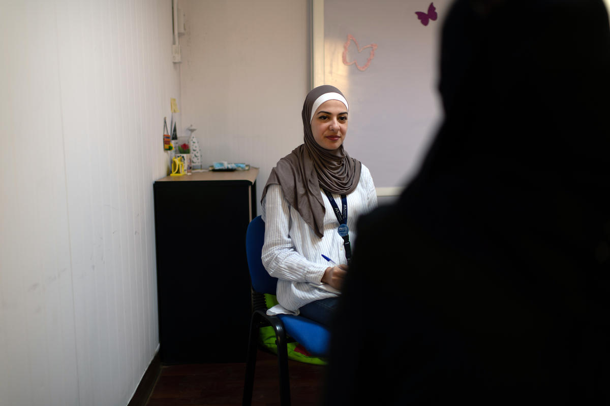 Jordan. Psychological support for Syrian refugees during COVID-19 pandemic