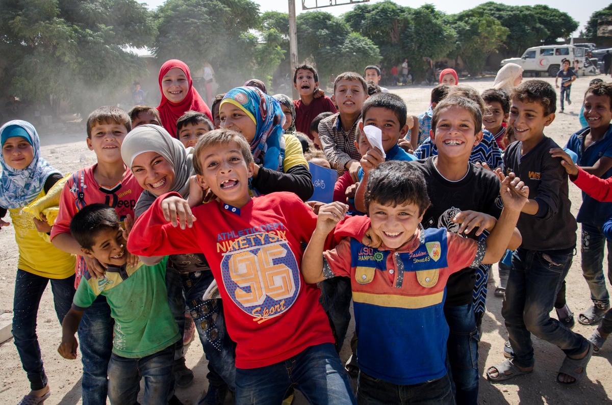 Syria. First winterization and nonfood item distribution in Arran