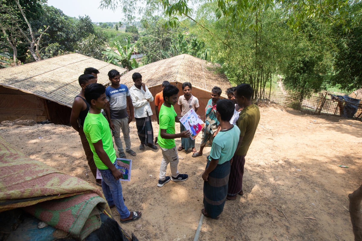 Bangladesh. Young Rohingya refugees champion environmental action in camps