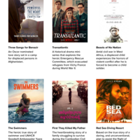2025 WRD Refugee-Themed Movies and Series by Streaming Platform