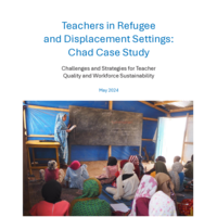 Teachers in refugee and displacement settings: Chad case study