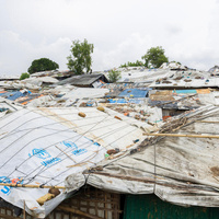 Bangladesh. Shelters in Cox's Bazar
