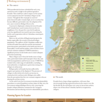 UNHCR Global Appeal 2013 Update - Ecuador