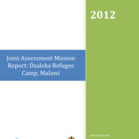 Joint Assessment Mission Report: Dzaleka Refugee Camp, Malawi (2012)