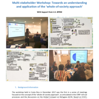 Multi-stakeholder Workshop: Towards an understanding and application of the 'whole-of-society approach', Costa Rica