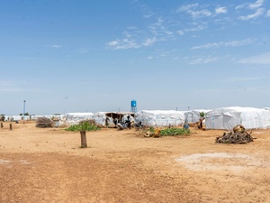 A refugee settlement
