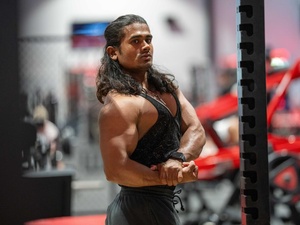 Australia. Rohingya refugee body builder