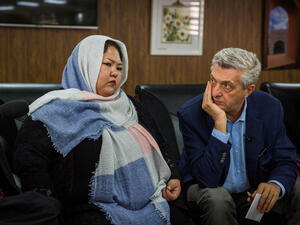 Iran. High Comissioner visit to Tehran