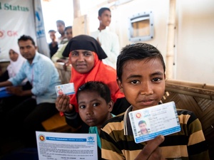 Bangladesh. Registration exercise empowers Rohingya refugees