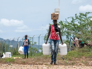 Kenya. UNHCR distributes hygiene kits and firewood during COVID-19 crisis