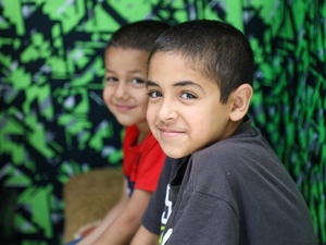 Jordan. Syrian refugees family experiences challenges due to coronavirus