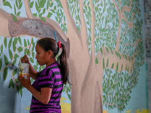 Brazil. "My Future in Brazil" art contest