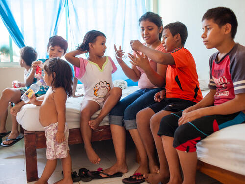 Mexico. Central American Refugees