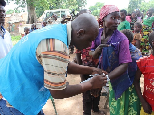 Chad. UNHCR identifying refugees from Central African Republic