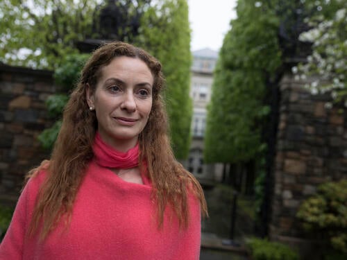 Miranda Kaiser, co-president of Refugee Center Online