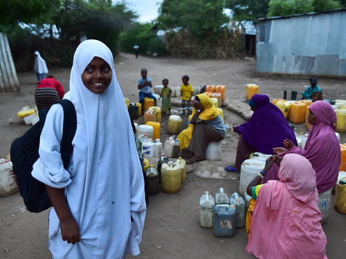 Kenya. Sister's sacrifice and UNHCR support help refugee girl fulfil her ambitions