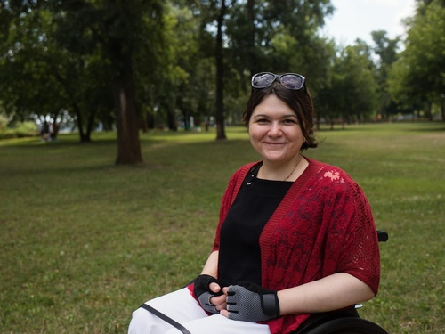 Ukraine. Activist for people with disabilities wins Nansen Europe regional prize