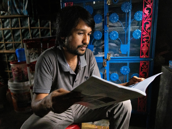 Bangladesh. UNHCR Nansen Refugee Award, 2023 Regional Winner for Asia and the Pacific, the Rohingya Storytellers, shine a light on their community
