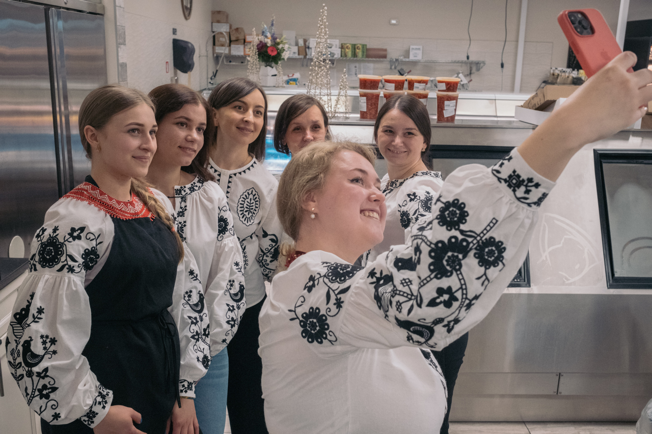 Ukrainian refugees employed at Wonder Foods find community and hope. 