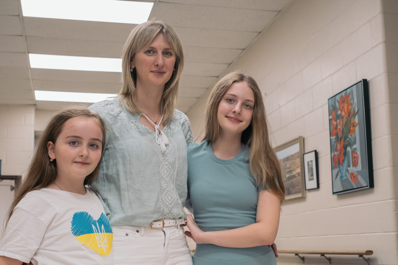 With her daughters, Iryna fled Ukraine at the beginning of Russia's full-scale invasion. They relocated to the United States, where they found support and community through KleinLife.