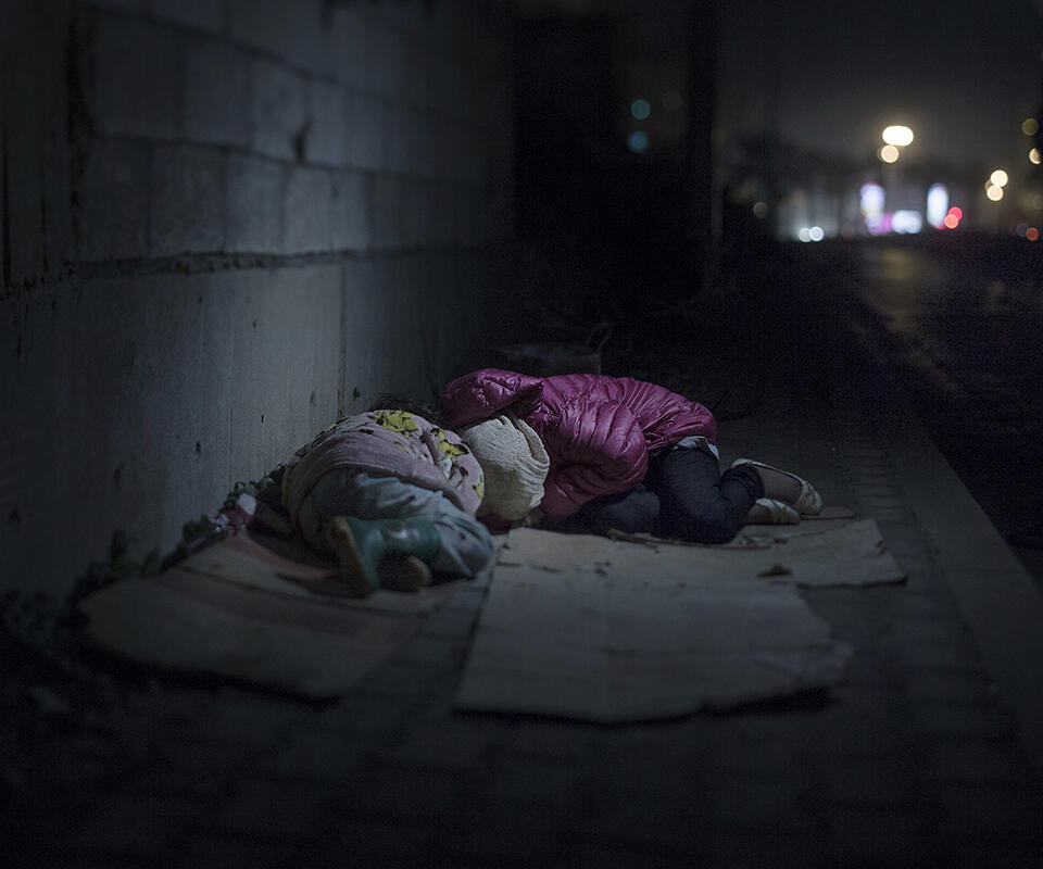 Ralia, 7, Rahaf, 13 - Beirut, Lebanon