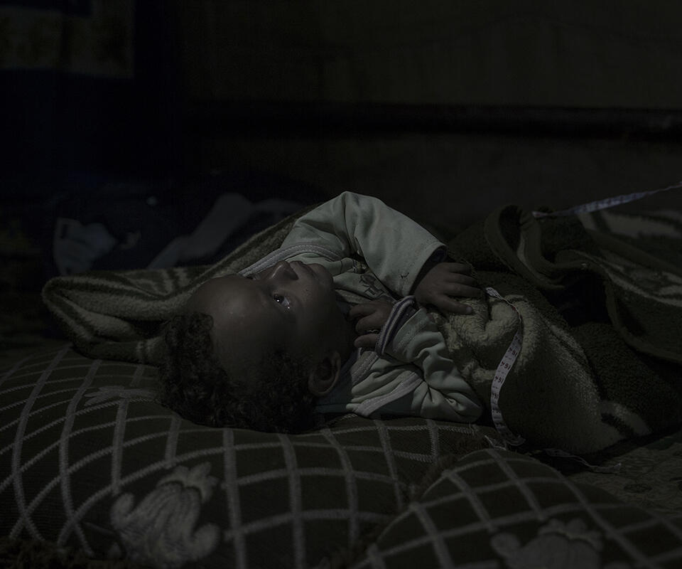 Amir, 20 months - Fayda informal settlement, Zahlé, Lebanon