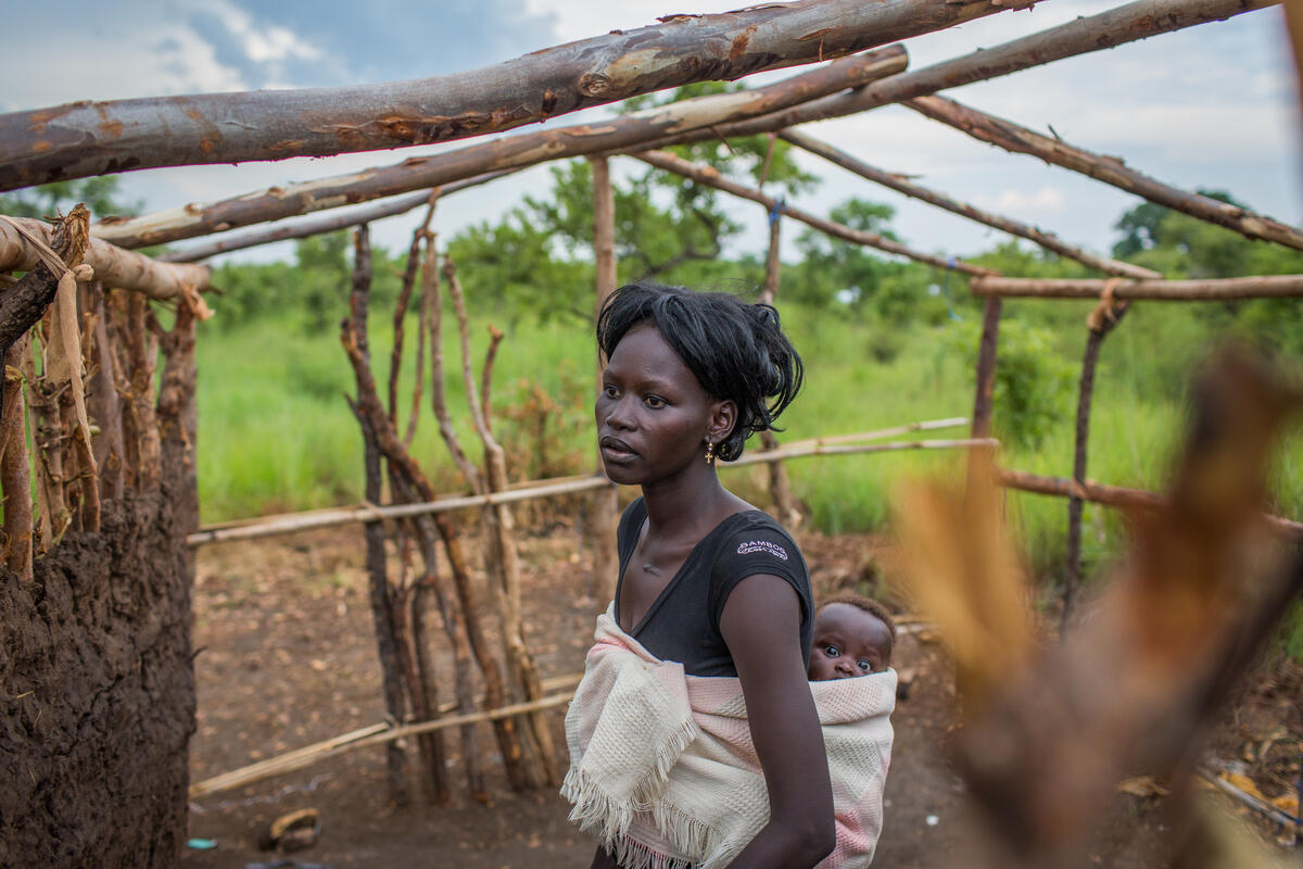 After fleeing violence in South Sudan, a new home in Uganda
