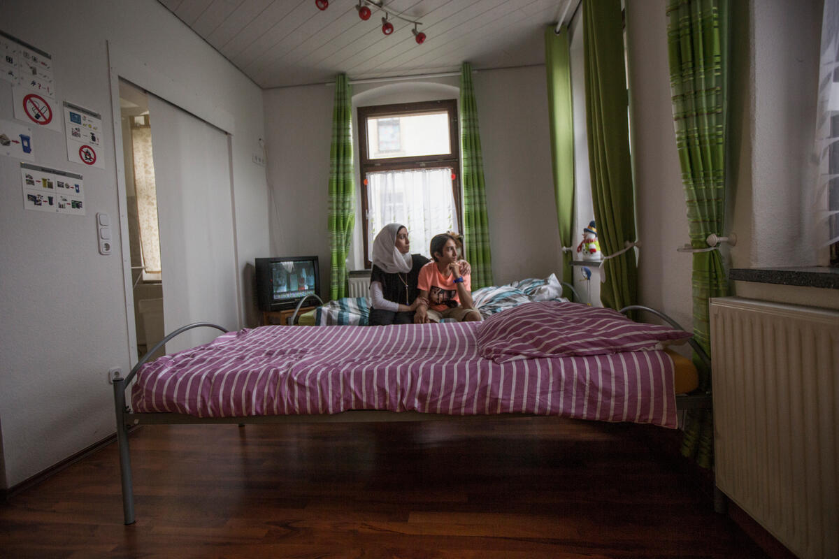 Germany. Family Torn Apart