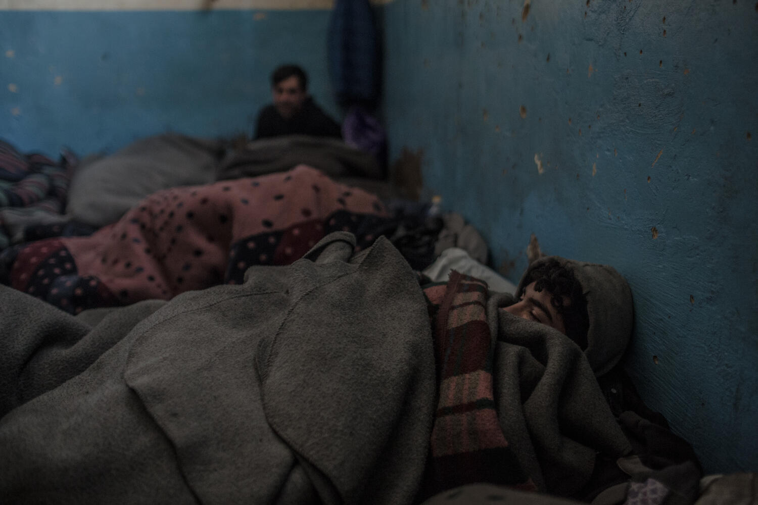 Serbia. Refugees stuck in transit