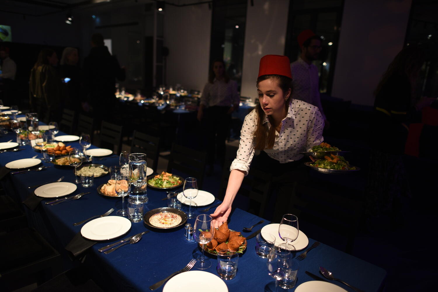 France. Syrian refugee chef cooks Paris Fashion Week