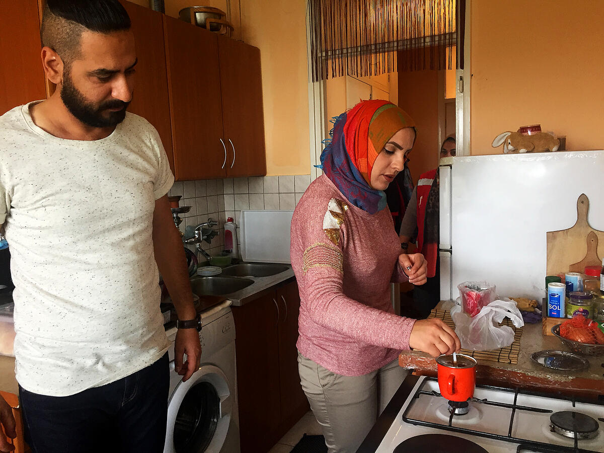 Croatia. Refugees in Zagreb tackling the challenges of integration