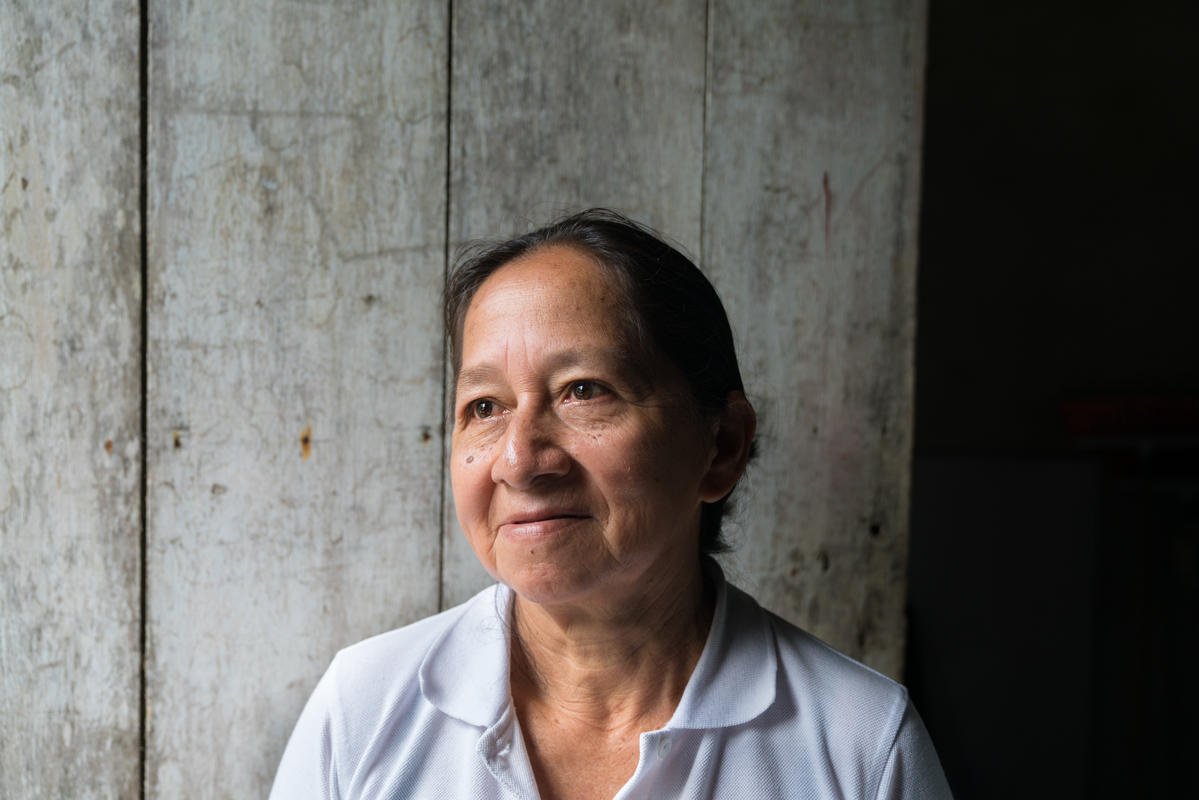 Colombia. Life in the 'Nueva Esperanza' settlement near Macao