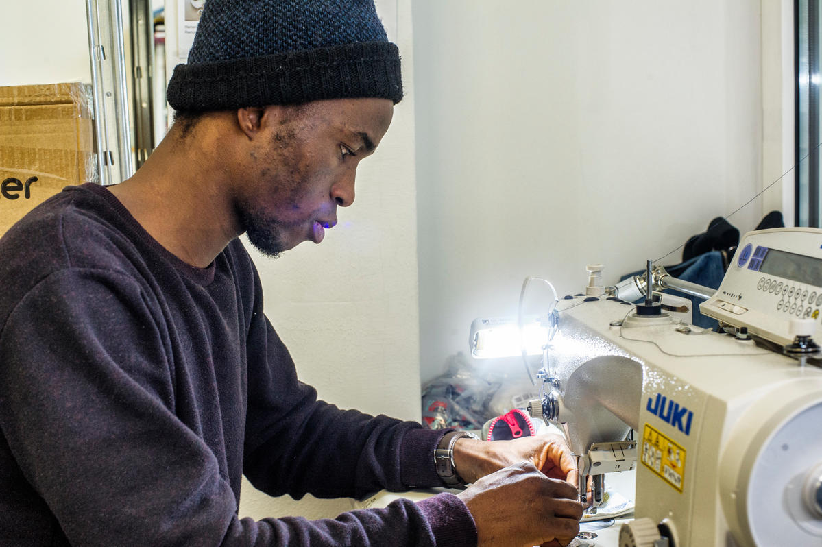 Switzerland. The textiles workshop empowering refugees