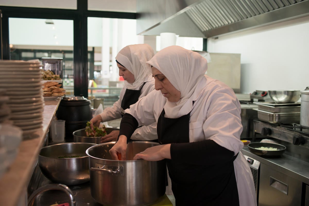 Portugal. Lisbon's first Syrian restaurant
