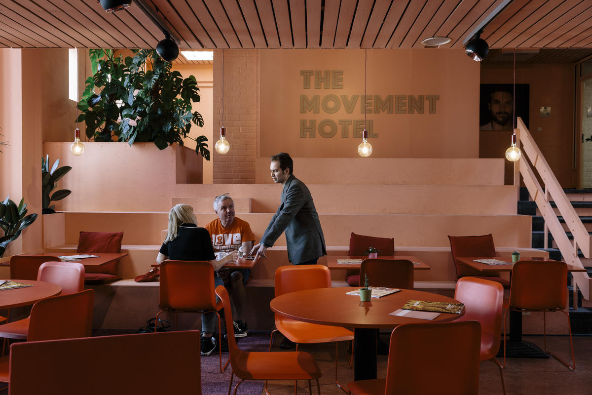 Netherlands. Refugee project transforms former prison into trendy hotel