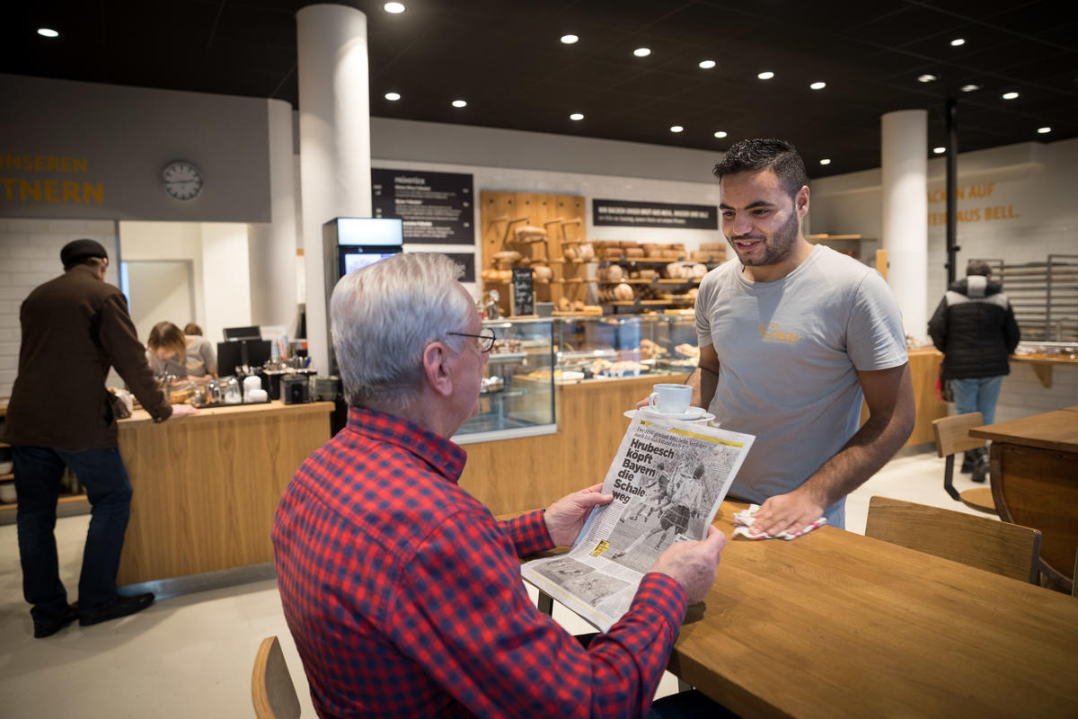 Germany. Syrian refugee baker rises to the challenge