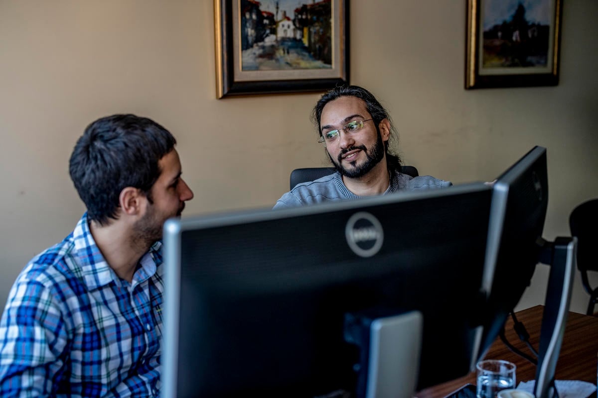 Serbia. Syrian Refugee Finding Love and Employment