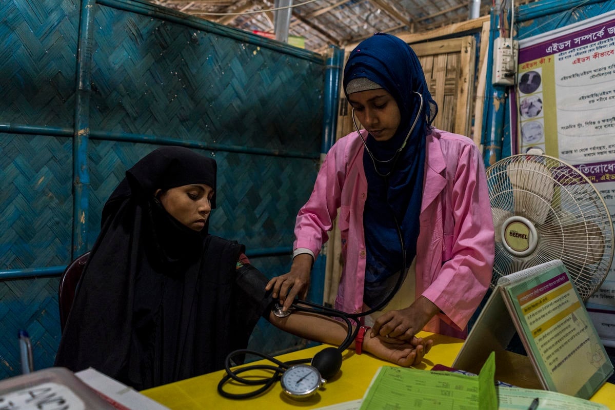 Bangladesh. Treating Rohingya women and girls traumatised by violence June 29, 2018