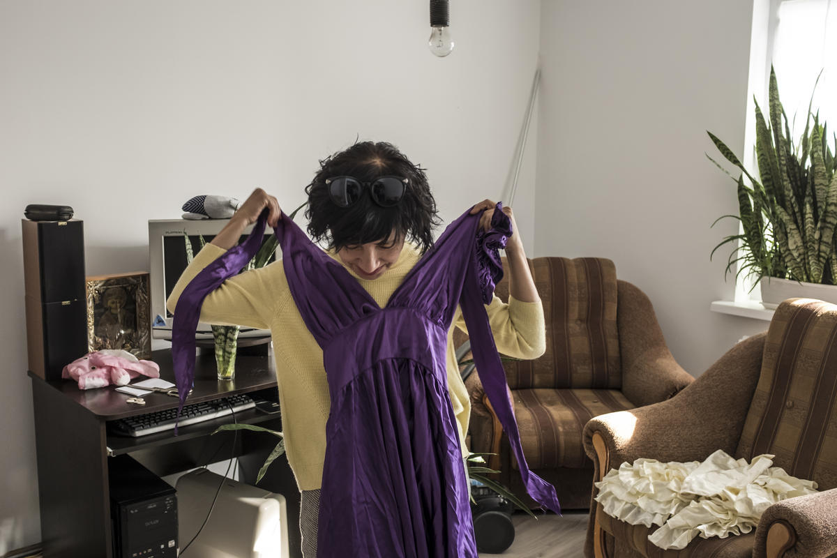 Ukraine. People living in the contact zone are getting psychological assistance to cope with mental distress due to violence