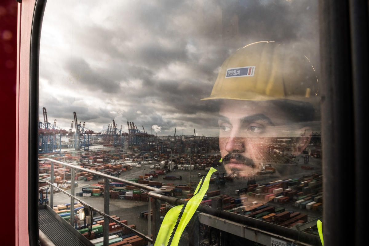 Germany. Syrian refugee finds safe harbour in Hamburg