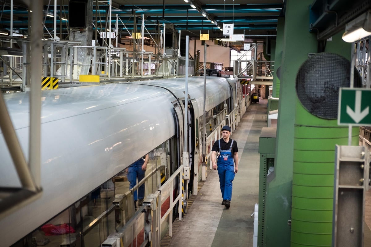 Germany. Syrian refugee on track to become a Deutsche Bahn engineer