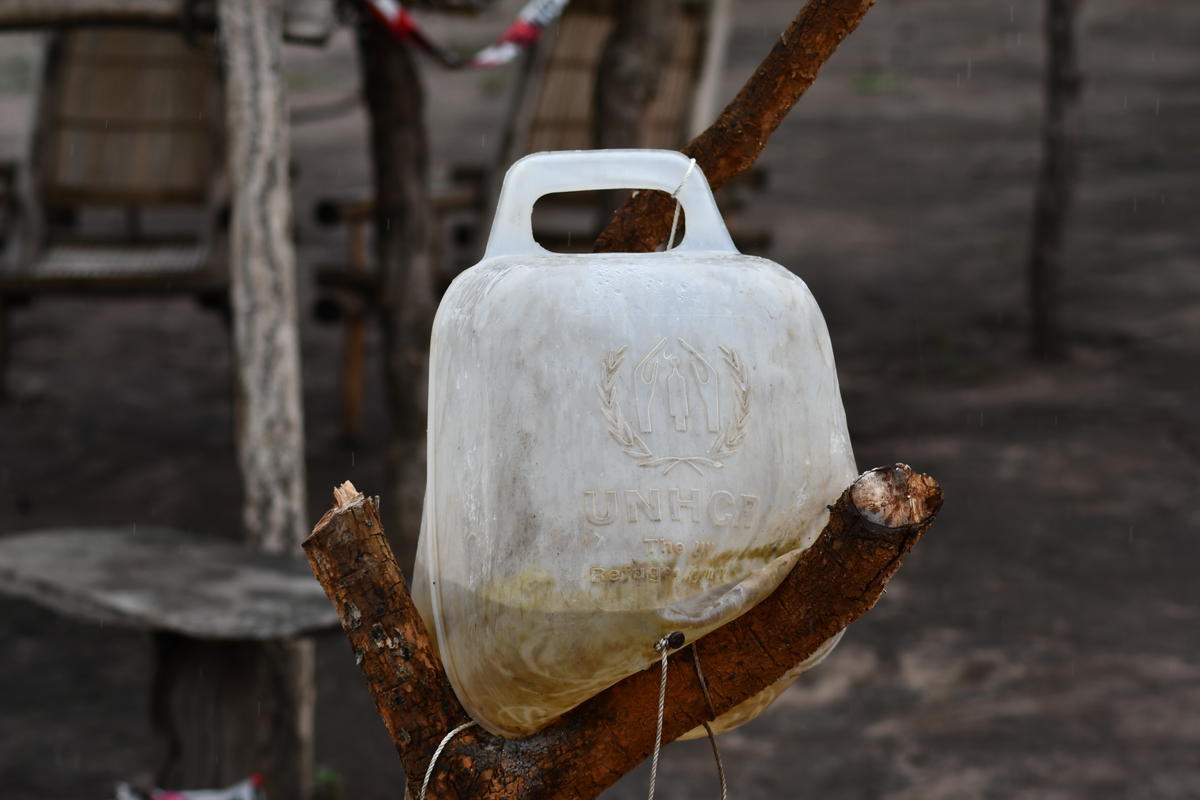 Democratic Republic of Congo. Refugees help in the fight against coronavirus