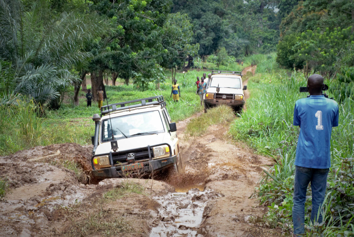 Central African Republic. Aid reaches Congolese refugees in remote village