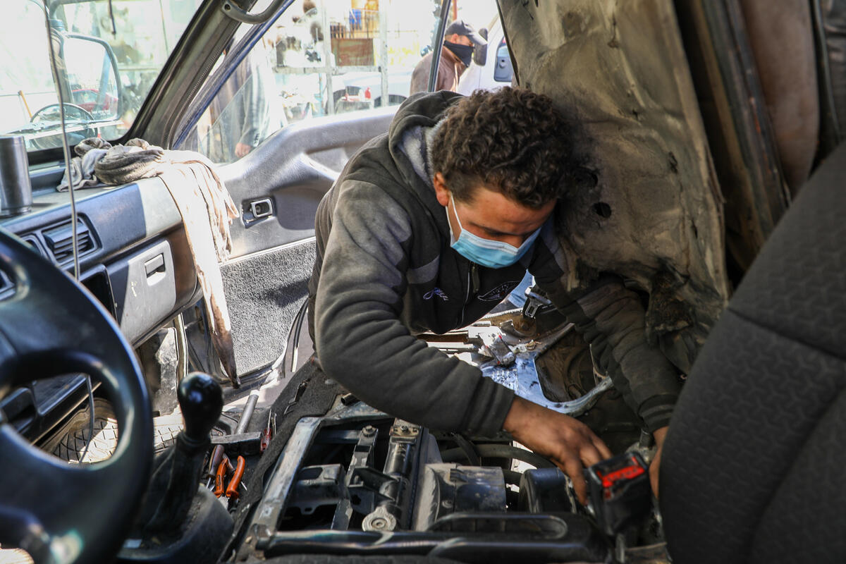 Jordan. Syrian refugee youth reflect on 10 years of the Syria crisis