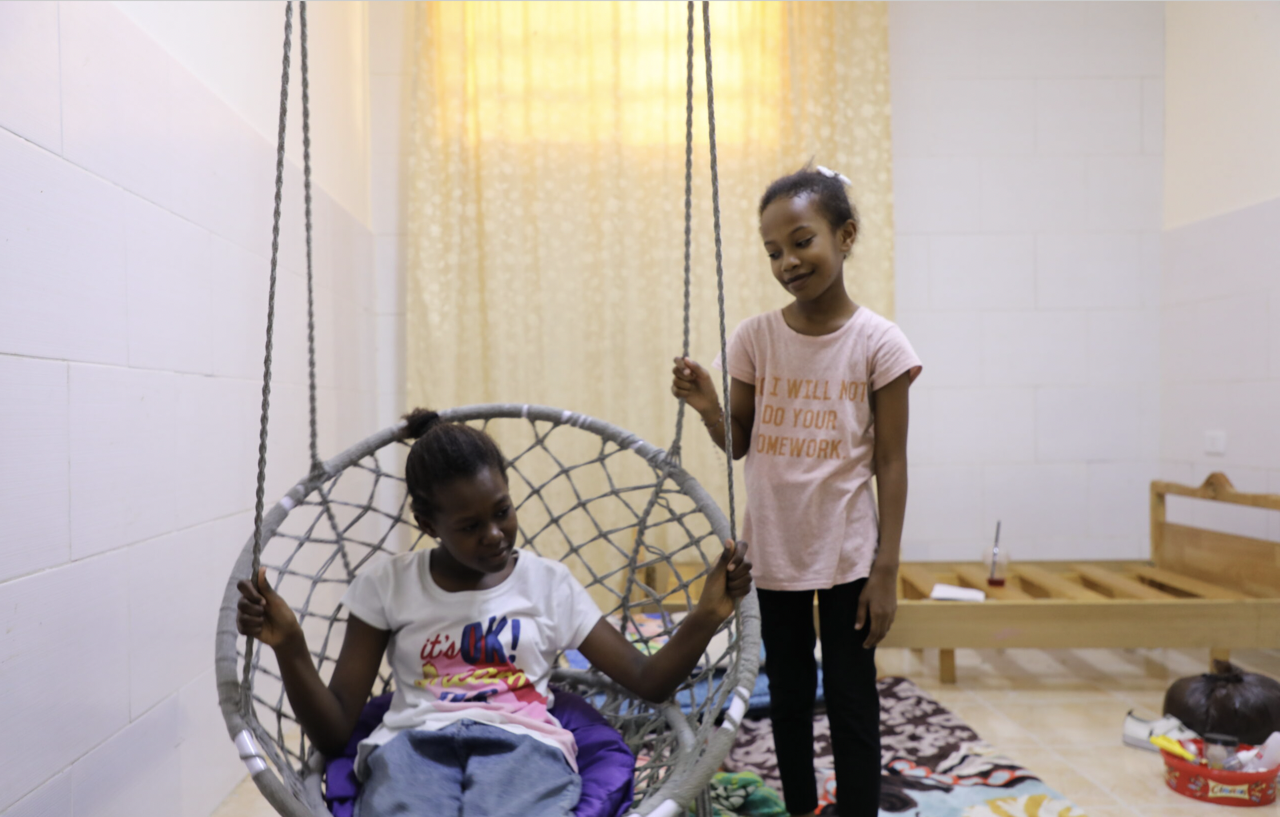 The daughters of Asma and Mohammad 