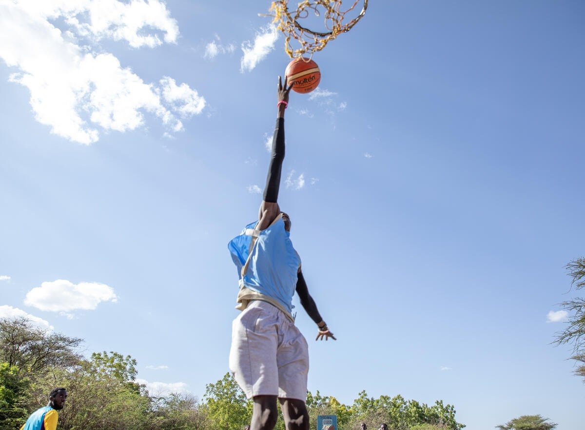 Kenya. Sport for change. Basketball. inclusion through sport.