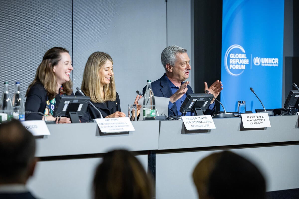  Switzerland. High-level event on global agreements on refugees and migration at the Global Refugee Forum 2023