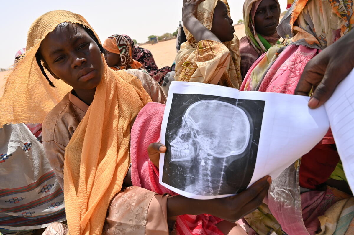 Chad. Facing grief and hunger, Sudanese refugees in Chad hope the world will not forget them