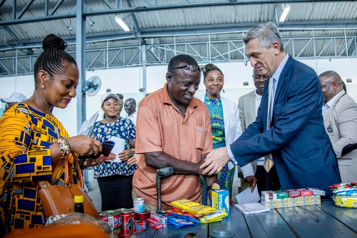 Democratic Republic of the Congo. UNHCR chief meets urban refugees in Kinshasa