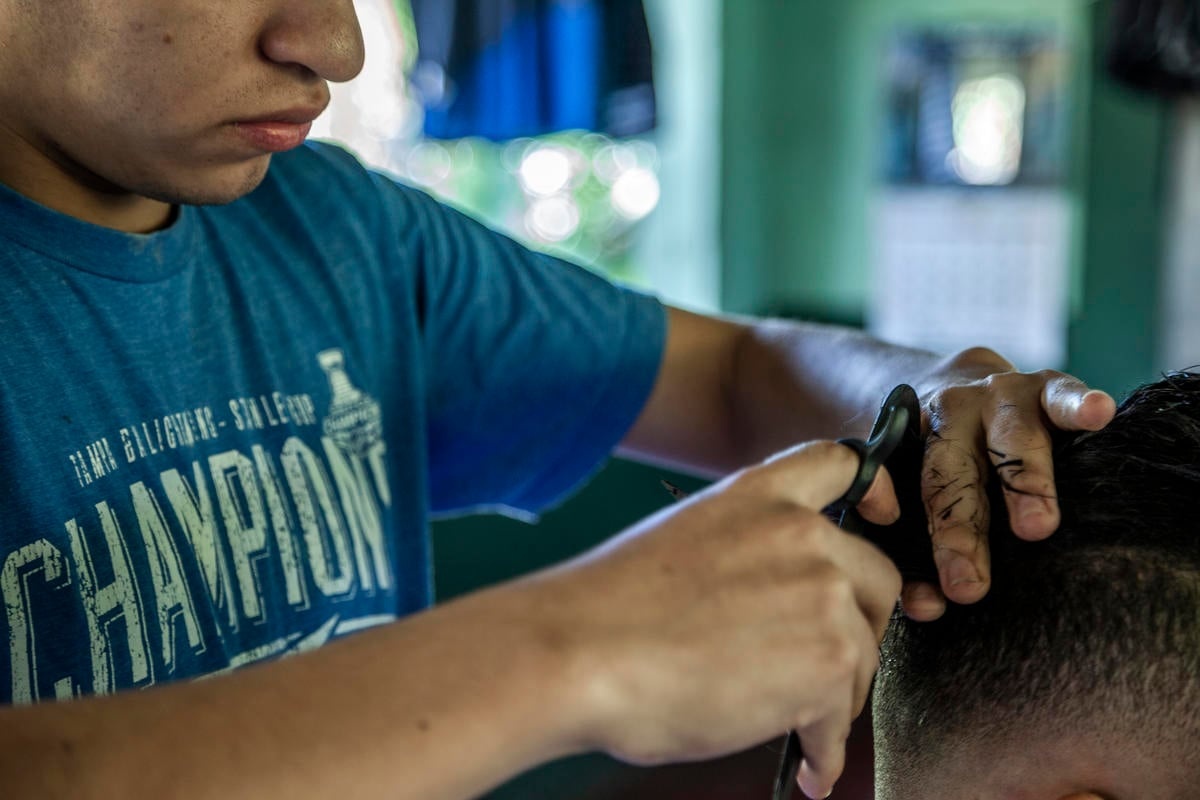 El Salvador. With love from Central America &ndash; hiding from gangs in his own city